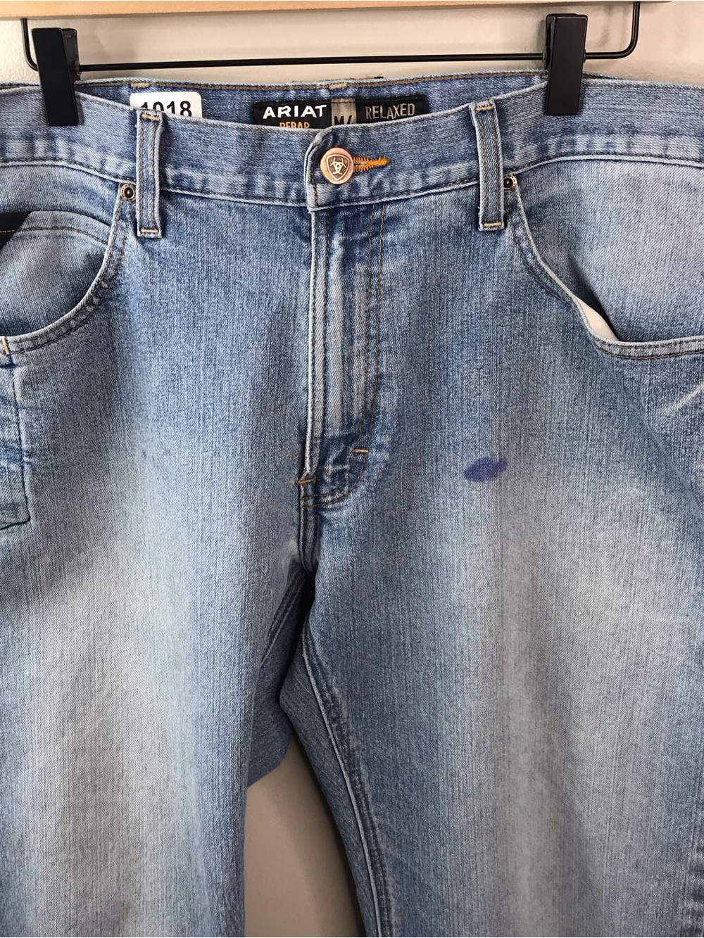 Ariat Rebar M4 Relaxed Boot Jeans Mens 34x34 - Picture 3 of 7
